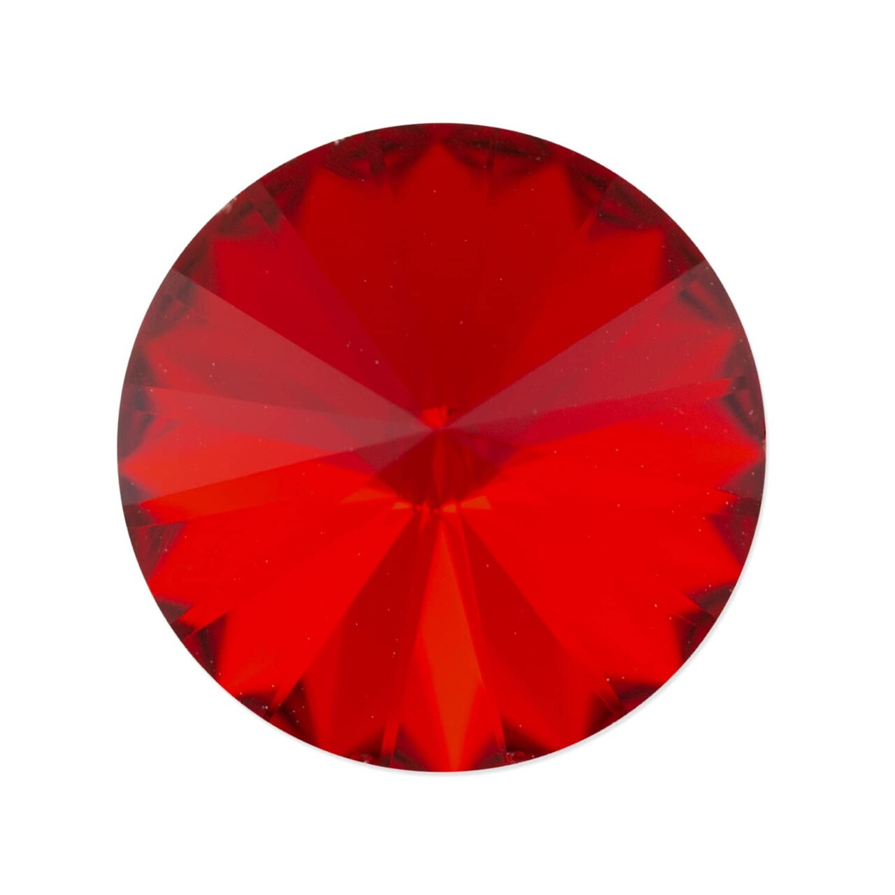 Preciosa Crystal Maxima 12mm Light Siam Rivoli (Package of 1)